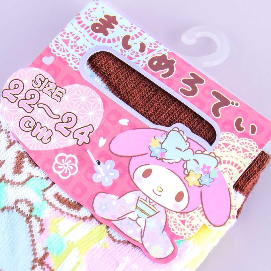 My Melody Floral Matsuri Socks