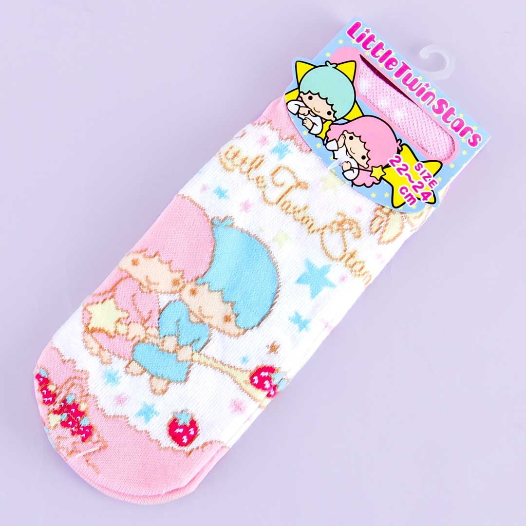 Little Twin Stars Strawberry Harvest Cotton Socks