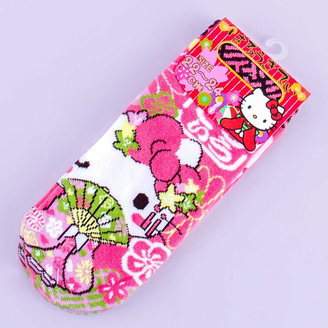 Hello Kitty Floral Maiko Socks