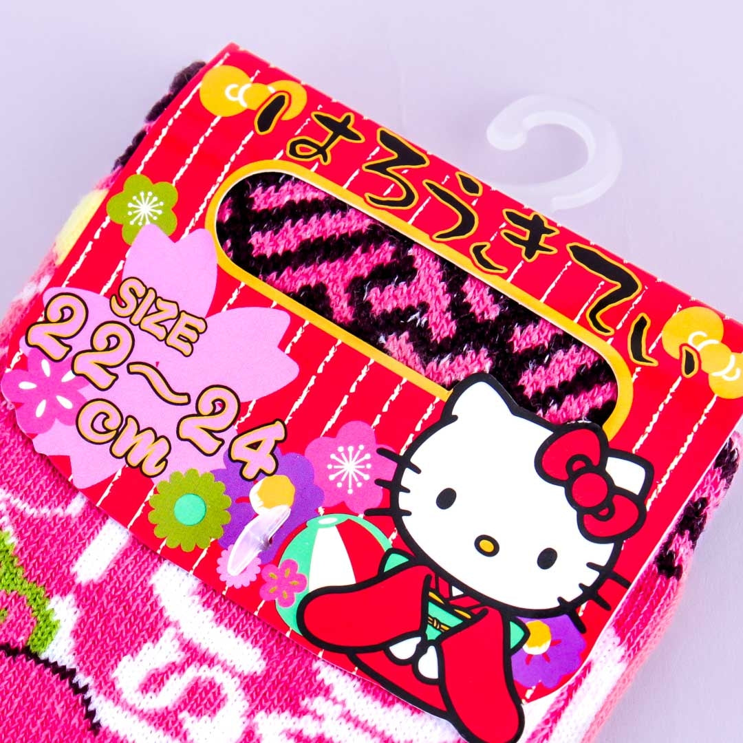 Hello Kitty Floral Maiko Socks
