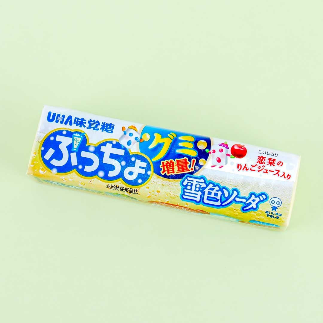 Puccho Chewy Candy - White Soda Apple