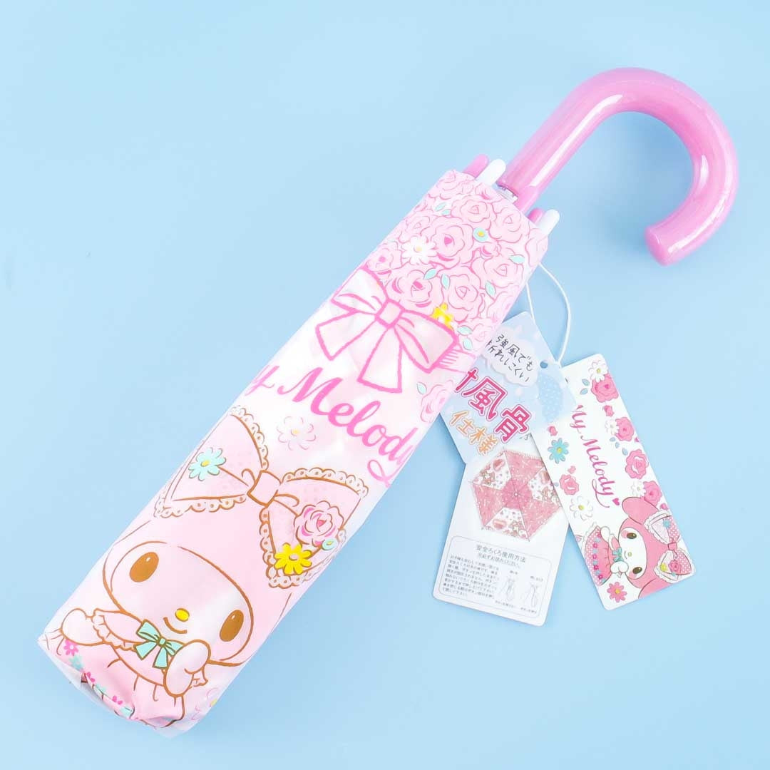 My Melody Spring Blooms Portable Foldable Umbrella