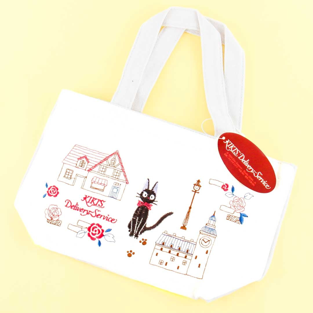 Kiki’s Delivery Service Rose Town Embroidered Tote Bag