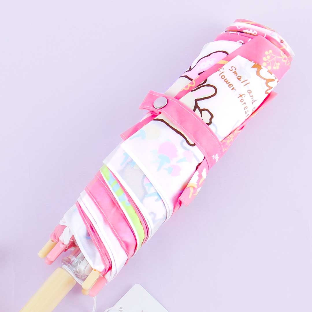 Rilakkuma & Rabbit Portable Foldable Umbrella
