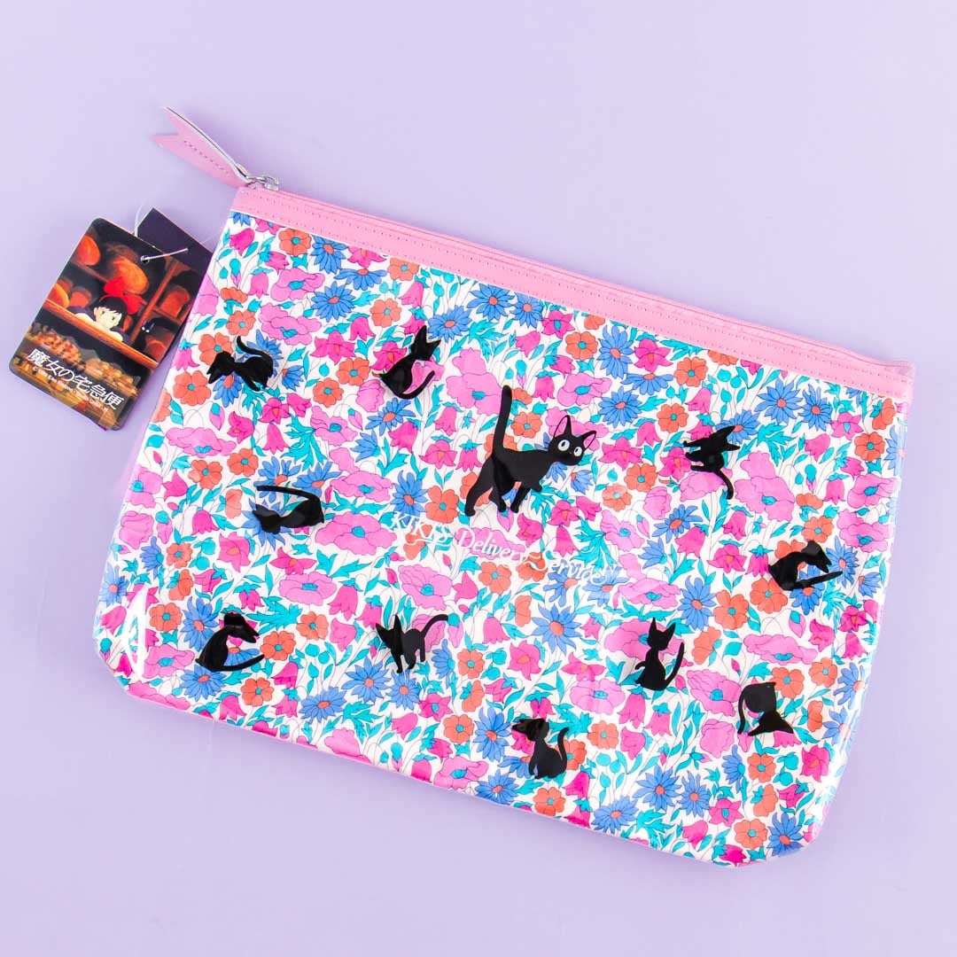Kiki’s Delivery Service Jiji & Flowers Waterproof Pouch