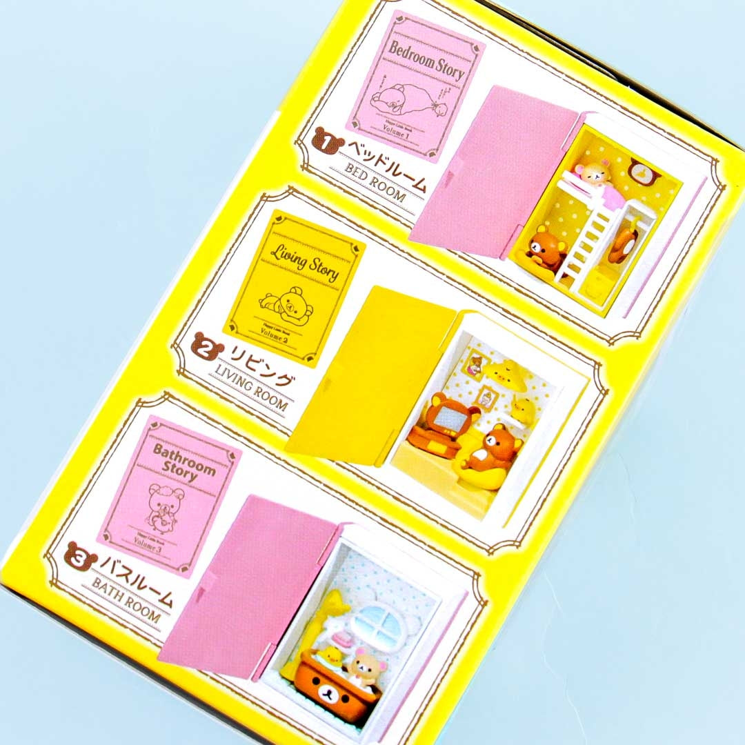 Re-Ment Rilakkuma Happy Little Book