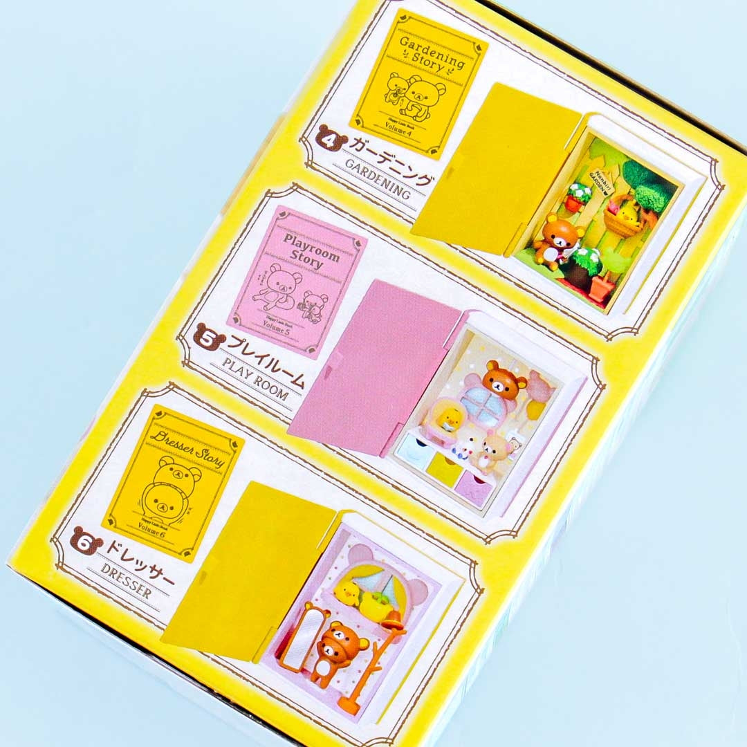 Re-Ment Rilakkuma Happy Little Book