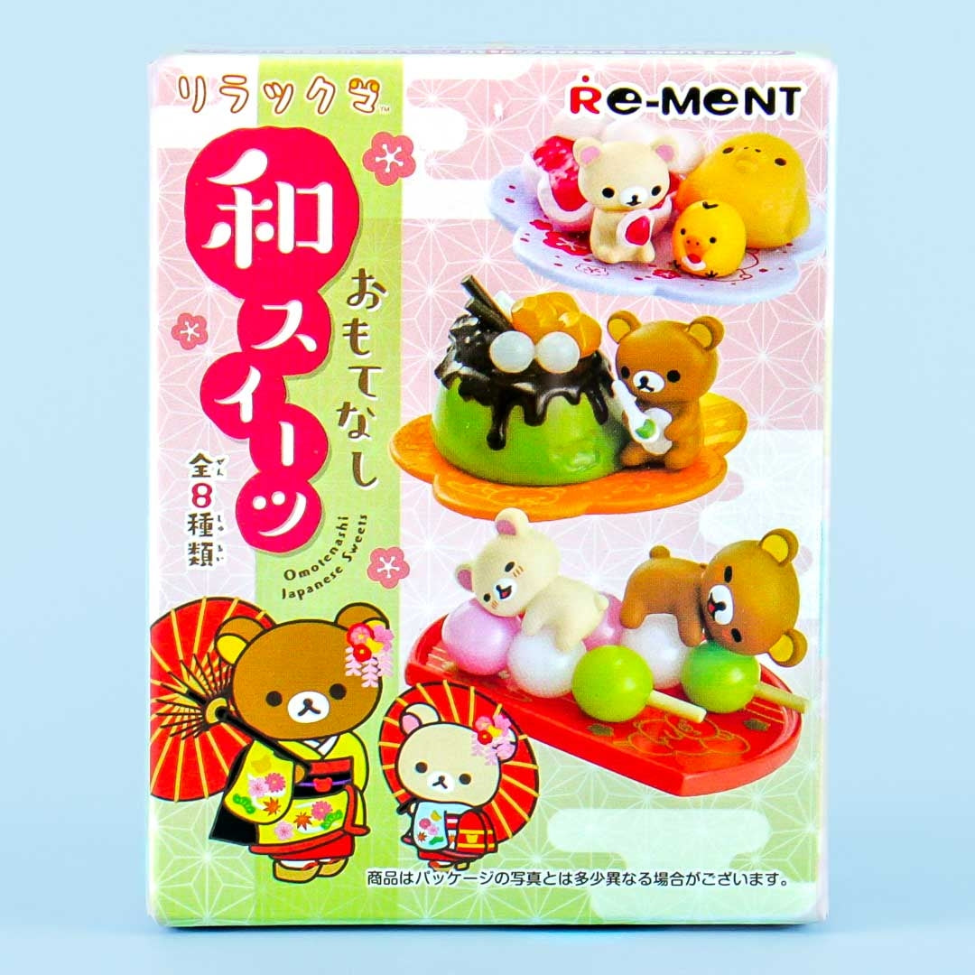 Re-Ment Rilakkuma Omotenashi Japanese Sweets