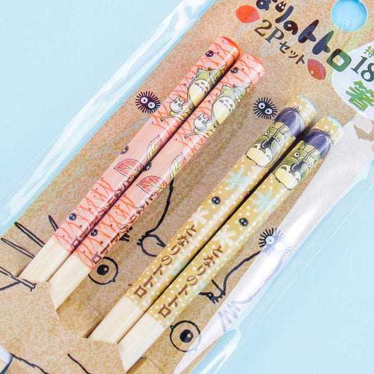 My Neighbor Totoro Autumn & Winter Chopsticks - 2 pairs
