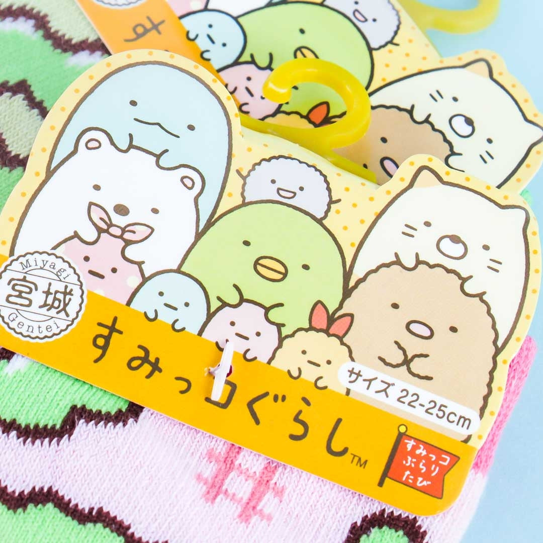 Sumikko Gurashi Japanese Souvenir Socks - Miyagi Zunda Mochi