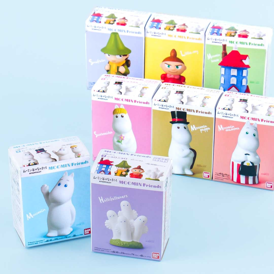Bandai Moomin Figure With Gum