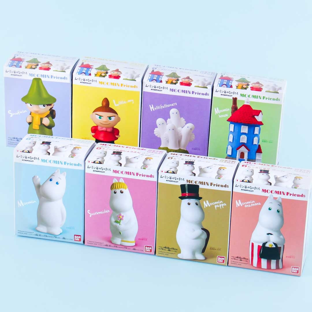 Bandai Moomin Figure With Gum