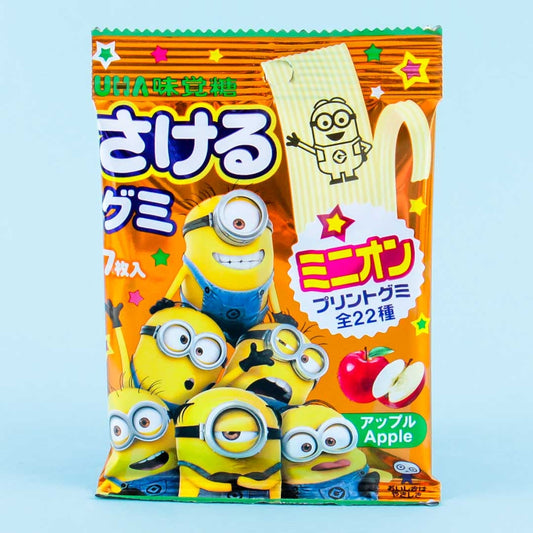UHA Minions Sakeru Fruit Juice Gummy - Apple