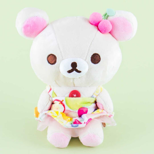Korilakkuma Peachy Fruits Plushie - Medium
