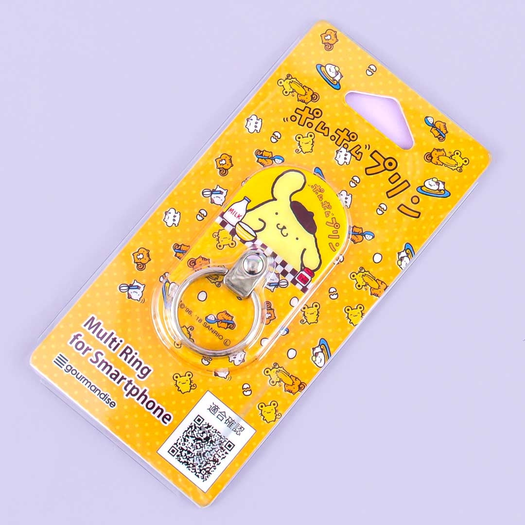 Pompompurin Breakfast Smartphone Ring Holder