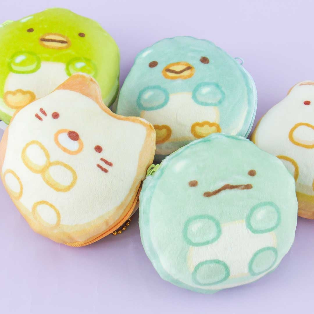 Sumikko Gurashi Fluffy Round Coin Purse