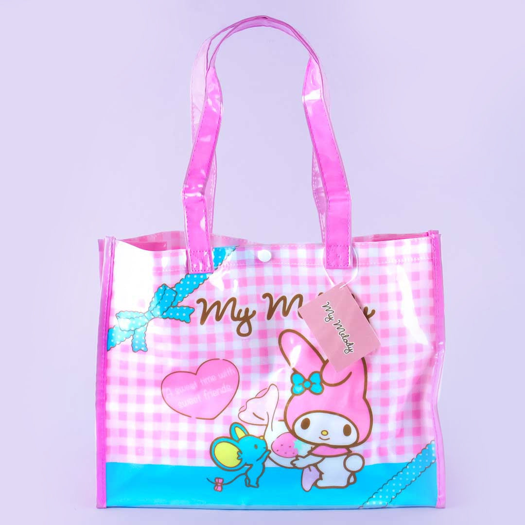 My Melody Checkered Shoulder Bag