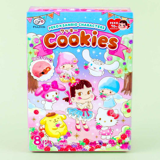 Milky Peko x Sanrio Characters Cookies - Mixed Berry