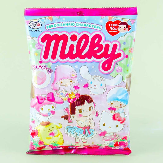 Milky Peko x Sanrio Characters Candies - Mixed Berry