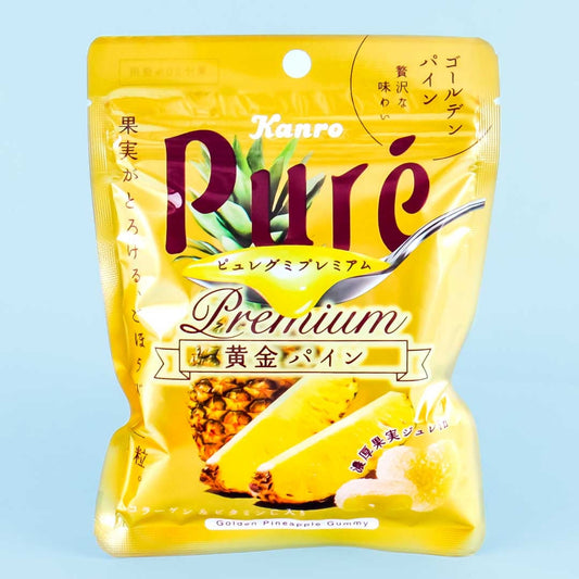 Kanro Pure Premium Gummy - Golden Pineapple