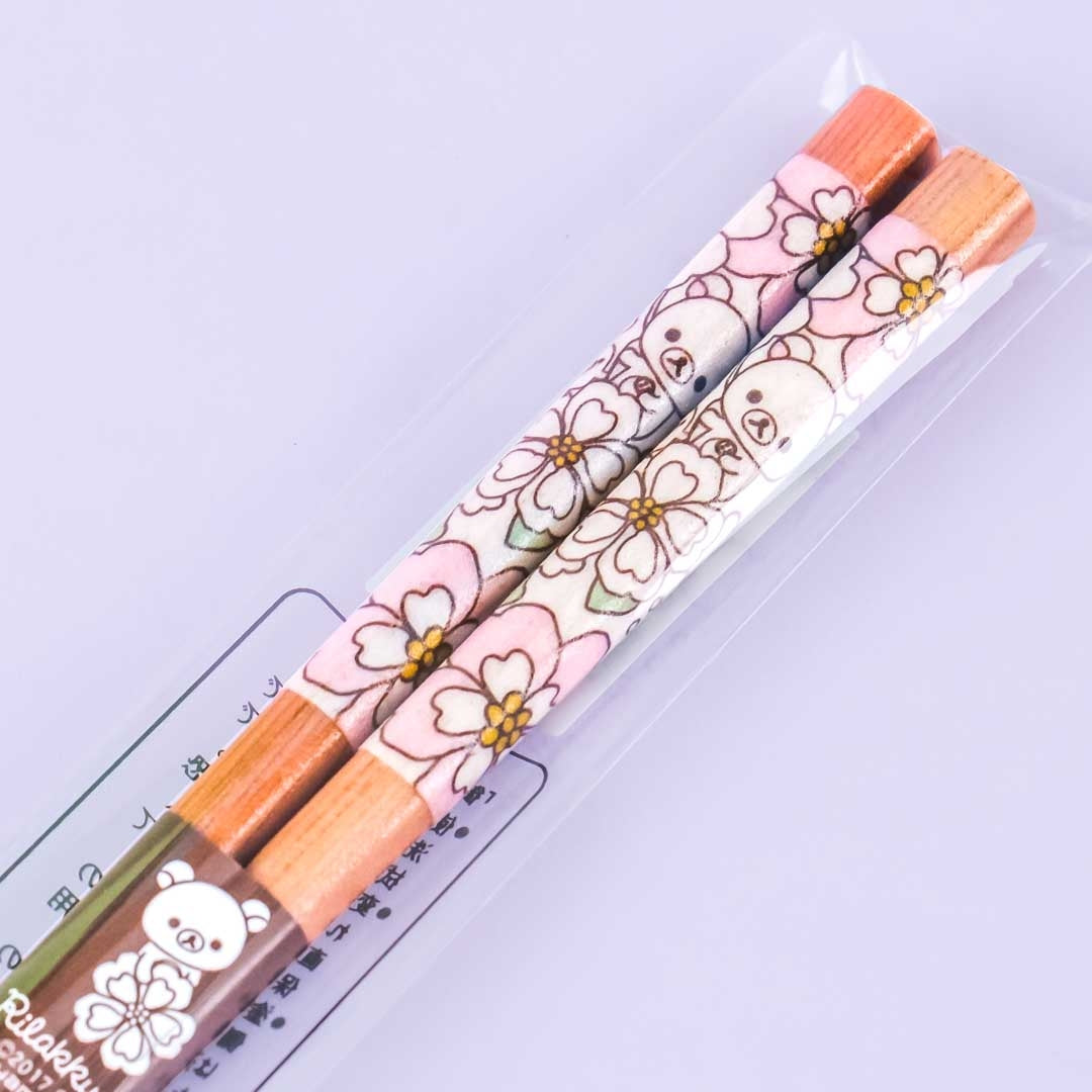 Korilakkuma Sakura Dreams Chopsticks