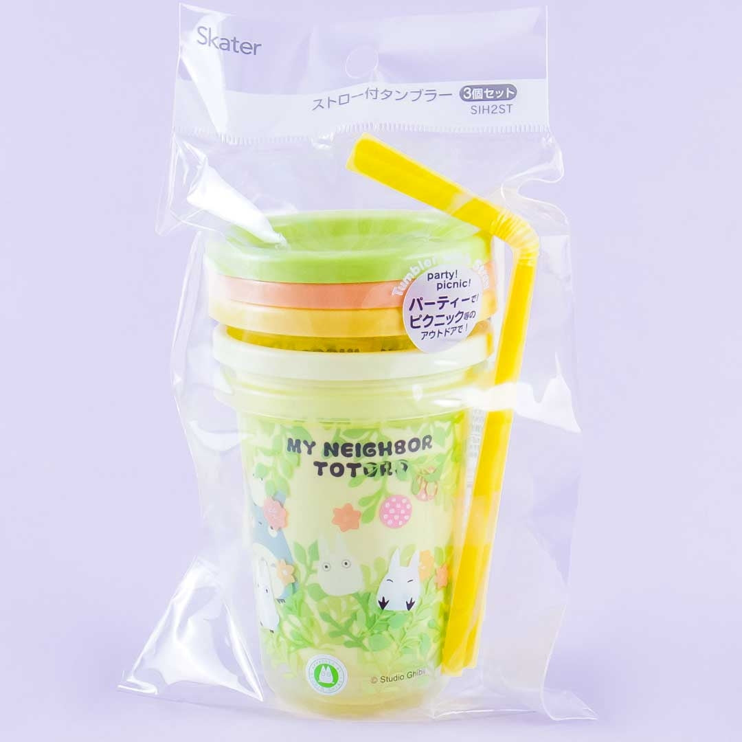 My Neighbor Totoro Flower Field Cup Set - 3 pcs