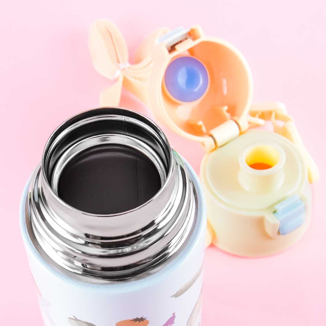 My Neighbor Totoro Vegetables One-Push Stainless Steel Bottle