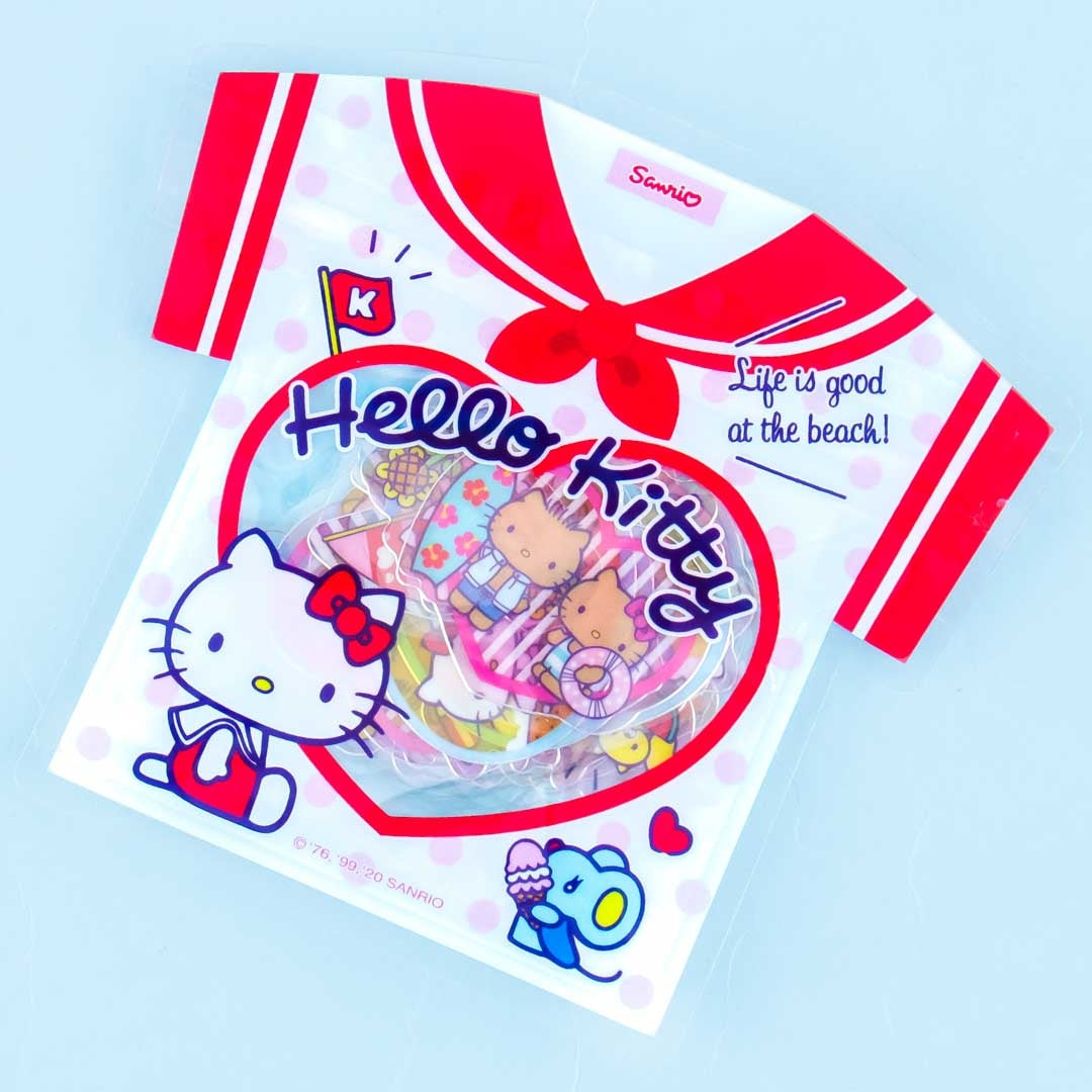 Sanrio T-Shirt Sticker Flakes - Hello Kitty