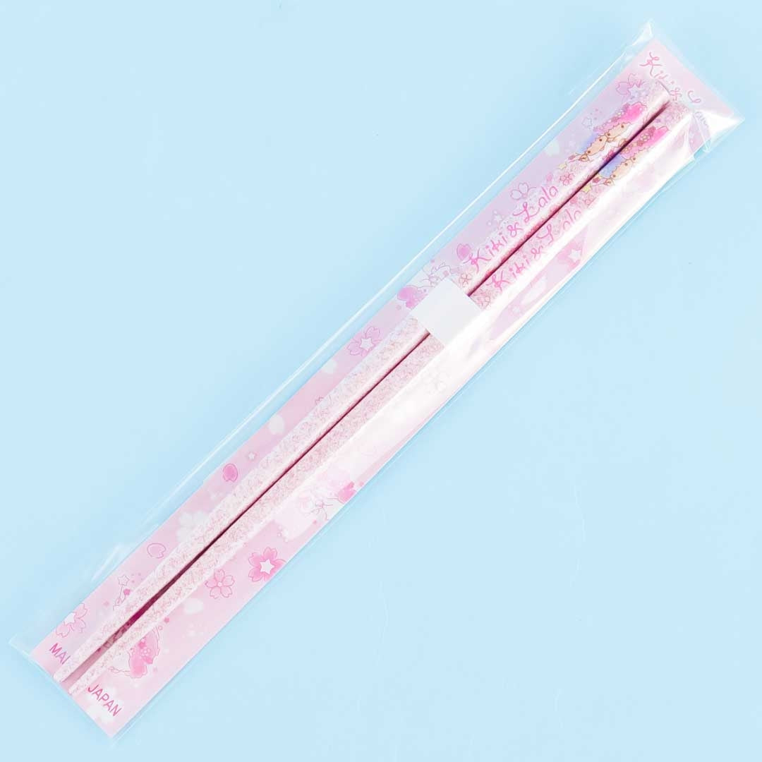 Little Twin Stars & Sakura Glittery Chopsticks