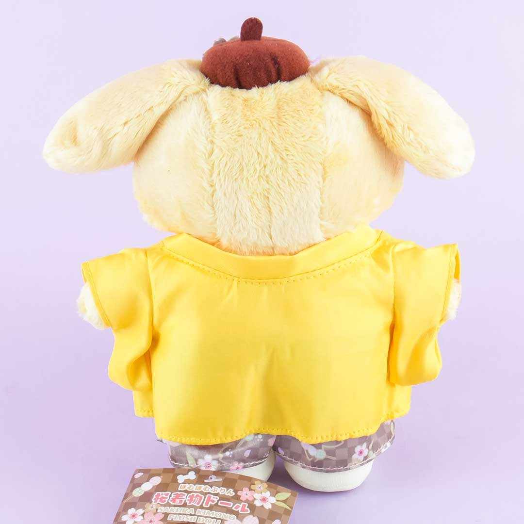 Pompompurin Sakura Kimono Plushie - Medium