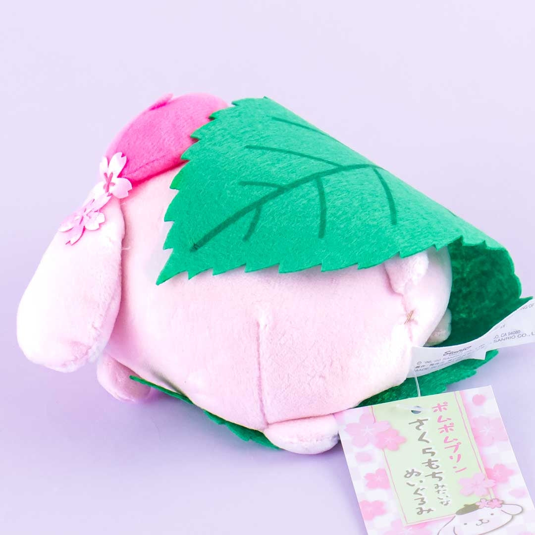 Sakura Mochi Pompompurin  Plushie - Medium