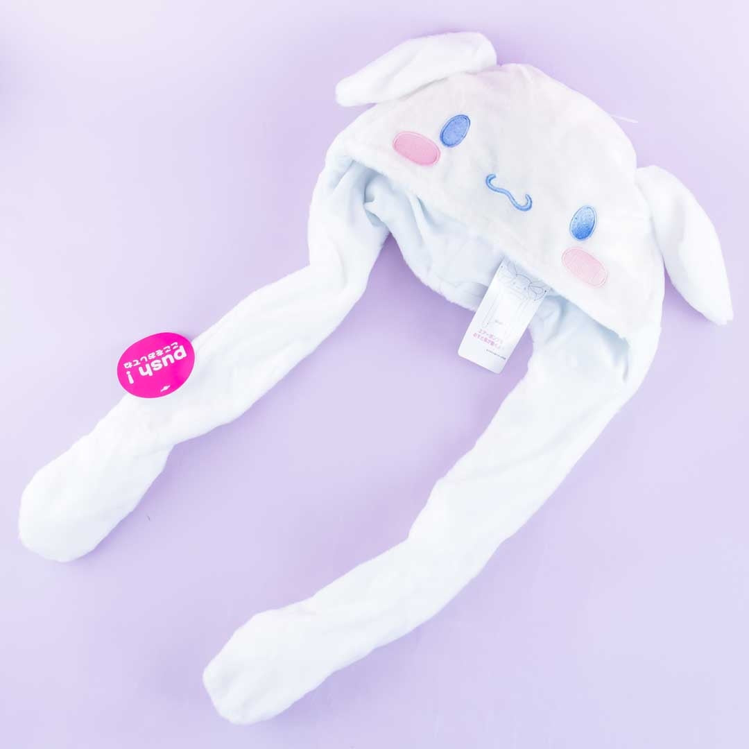 Fluffy Cinnamoroll Hat With Movable Ears