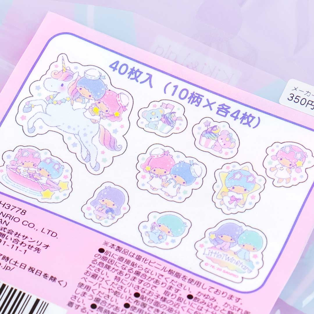 Little Twin Stars Playtime Sticker Flakes