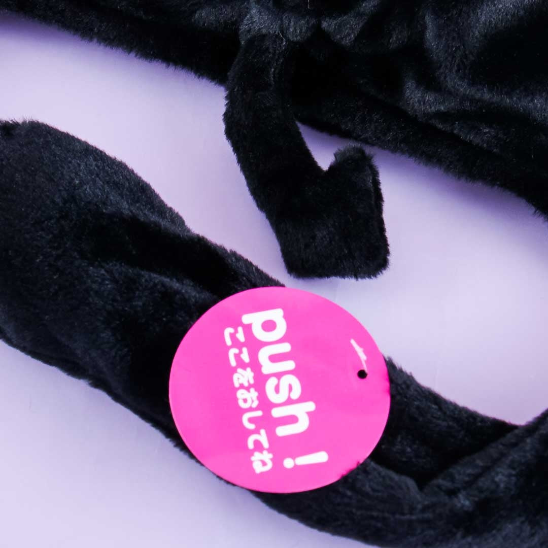 Fluffy Kuromi Hat With Movable Ears