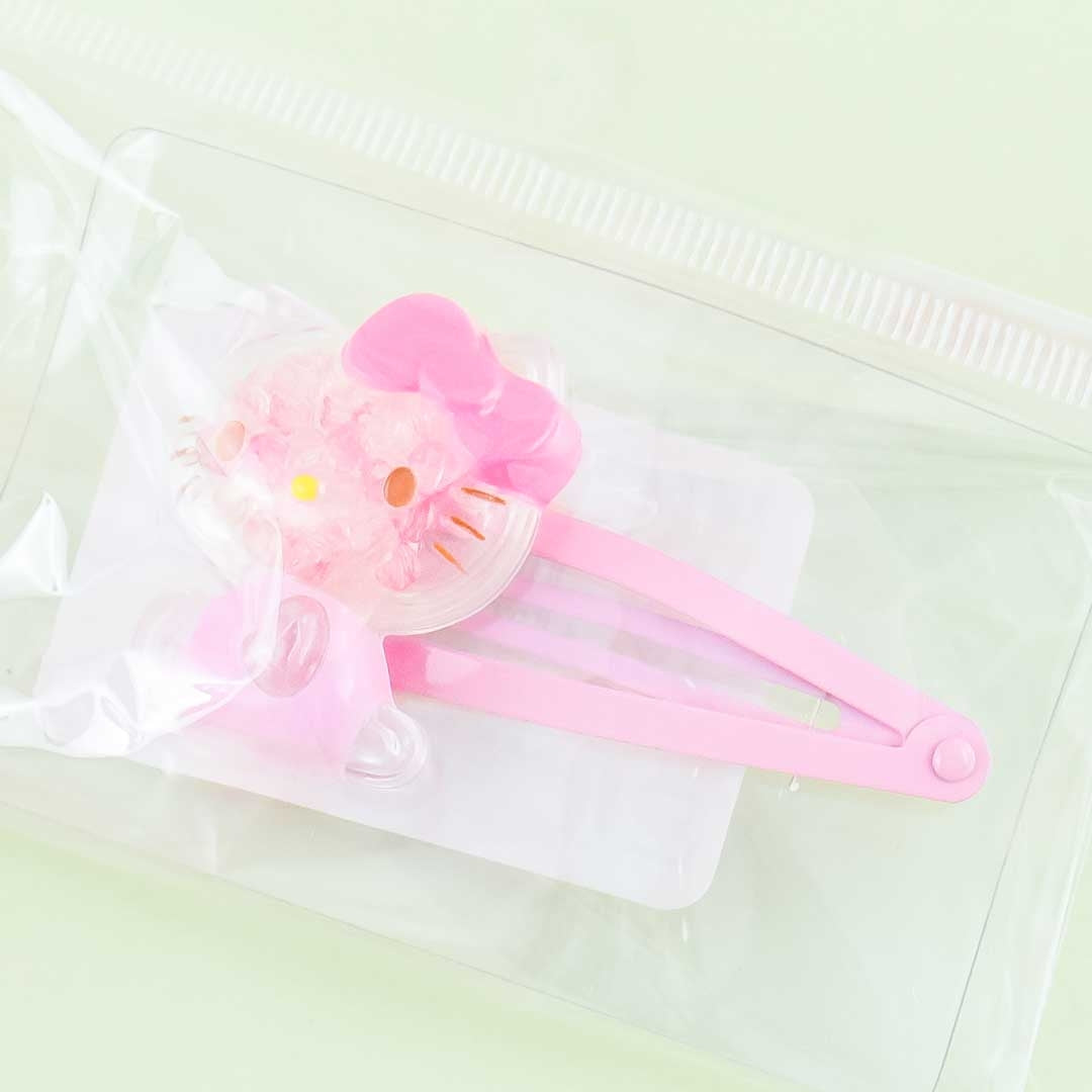 Hello Kitty Jewel Beads Hair Clip