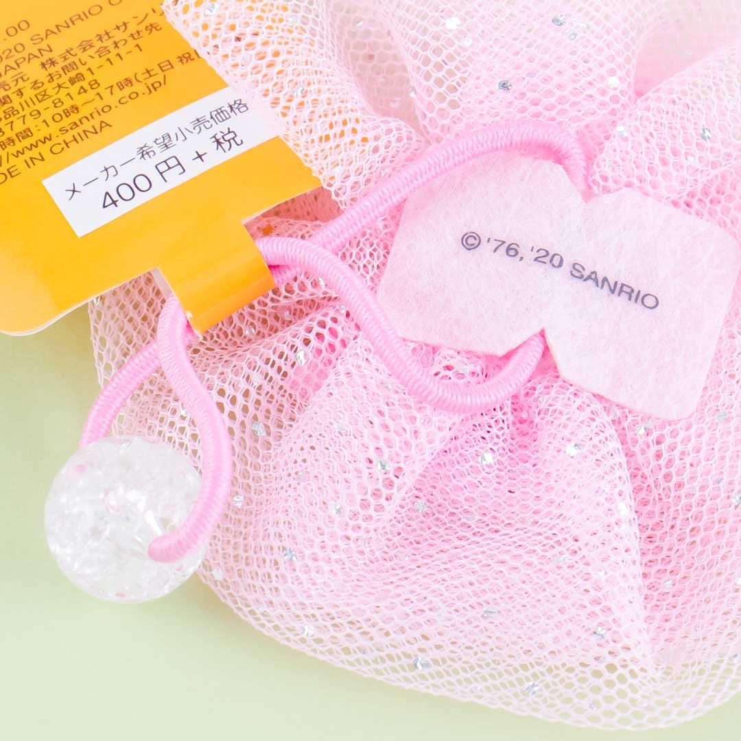 Hello Kitty Glittery Lace Hair Tie