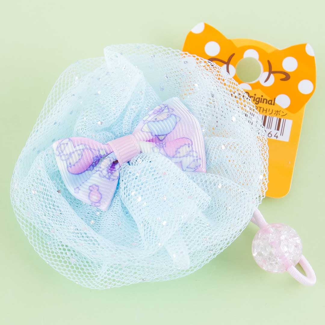 Little Twin Stars Glittery Lace Hair Tie
