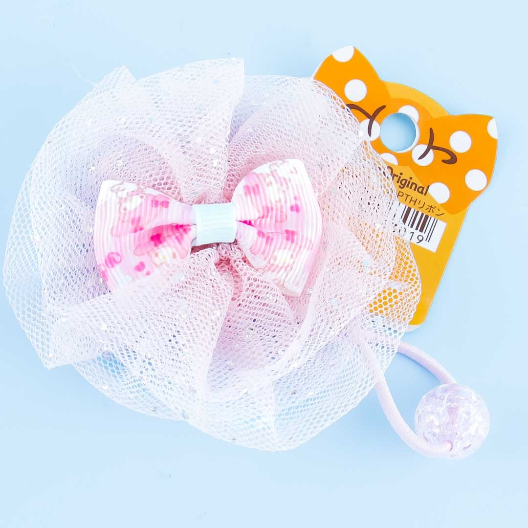 My Melody Glittery Lace Hair Tie