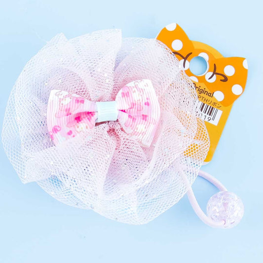 My Melody Glittery Lace Hair Tie