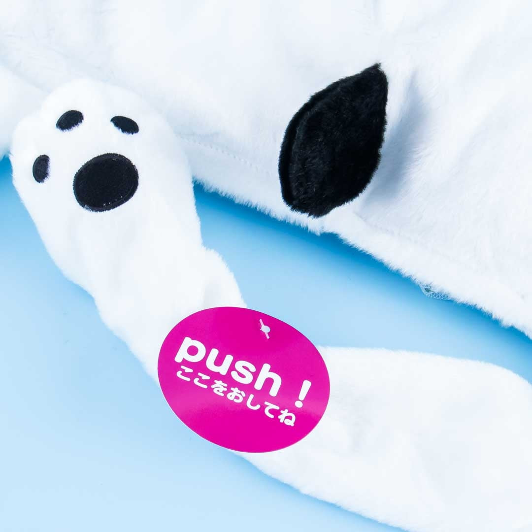 Fluffy Pochacco Hat With Movable Ears