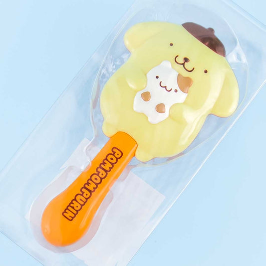 Pompompurin Die-Cut Hairbrush