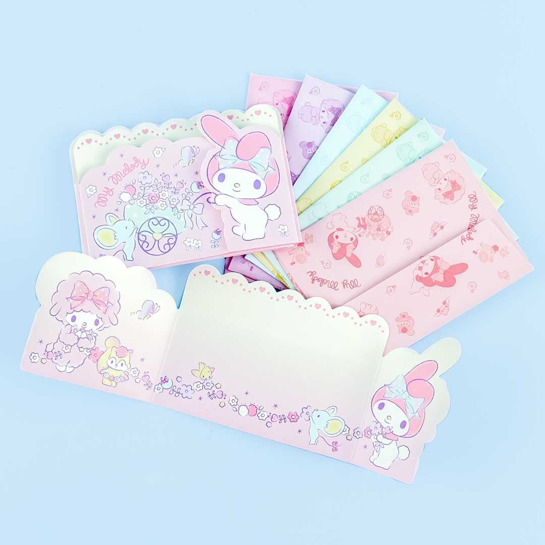 My Melody Spring Flowers Greeting Card Pack
