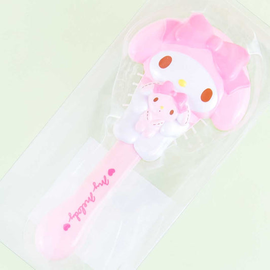 My Melody Die-Cut Hairbrush