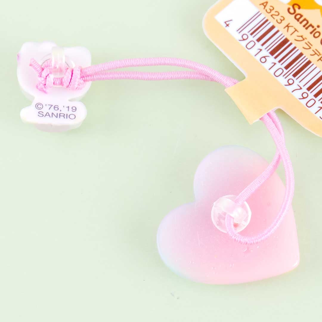 Hello Kitty & Sparkly Heart Hair Tie