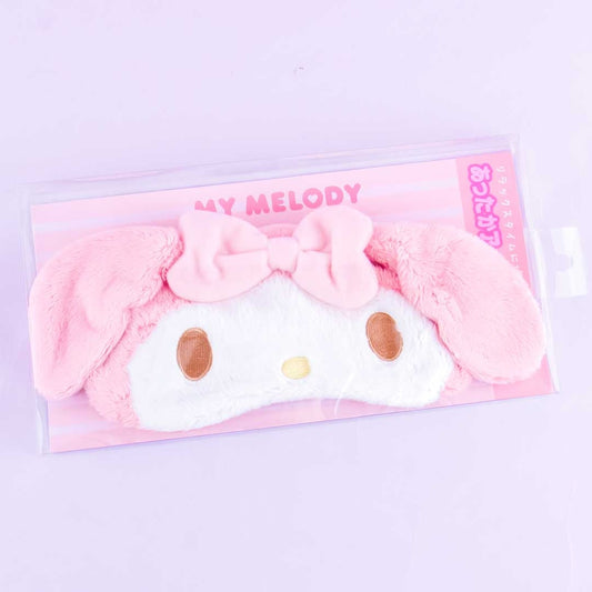 My Melody Fluffy Eye Mask With Heat Pad