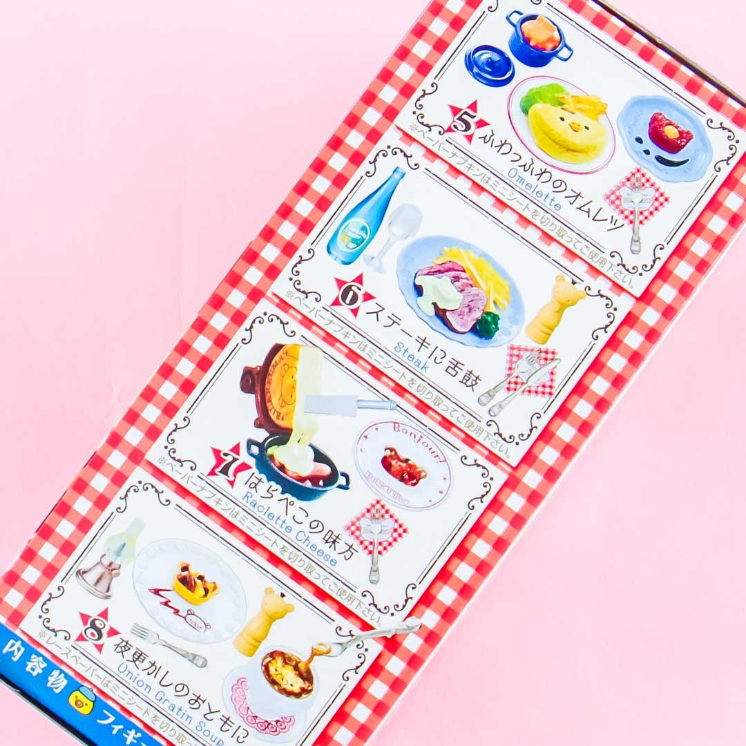 Re-Ment Rilakkuma Bonjour Bistro