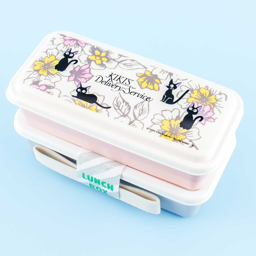 Kiki's Delivery Service Jiji & Flowers Rectangle Bento Set