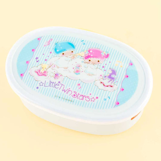 Little Twin Stars Music Time Oblong Bento Set - 3 pcs