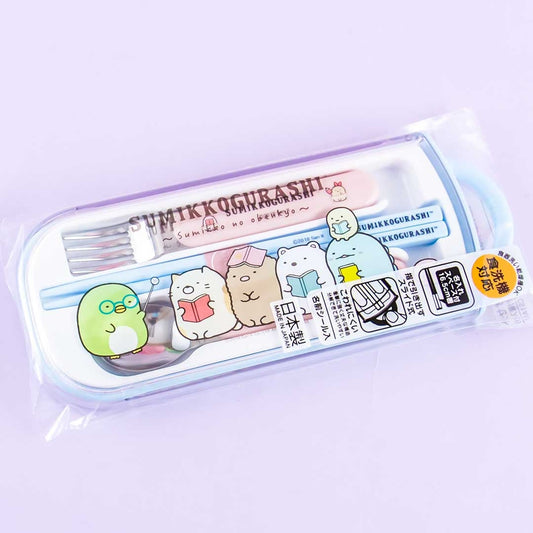 Sumikko Gurashi Study Time Utensil Set