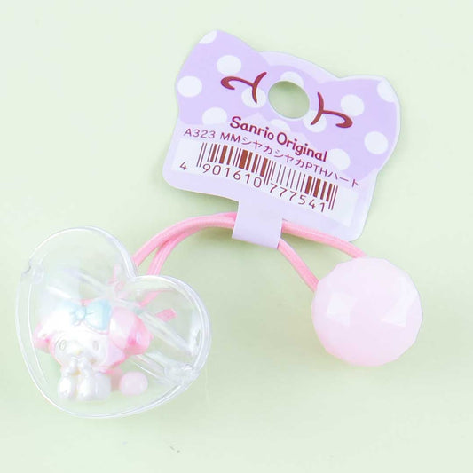 My Melody Clear Heart Hair Tie